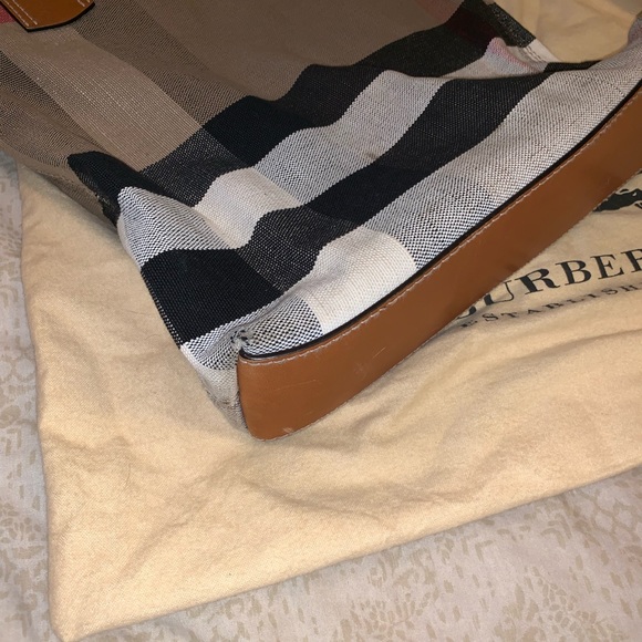 Tottenham Check Canvas Burberry tote bag - Picture 4 of 14